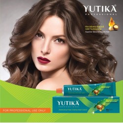 Yutika Professional Creme Hair Color 100gm Red Mahogany Brown 4.65