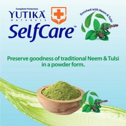 Yutika Selfcare Powder To Liquid Hand Wash Neem Tulsi With 10 Refill Pack Of 9gm Each 1 Refill Makes 200ml Hand Wash