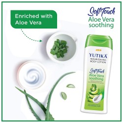 Yutika Nourishing Body Lotion Soft Touch Aloe vera Soothing 500ml