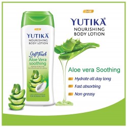 Yutika Nourishing Body Lotion Soft Touch Aloe vera Soothing 500ml