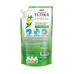 Yutika Natural Extract Complete Protection Handwash Super Saver Refill Pack With Neem Fragrance Liquid Soap Refill 750ml