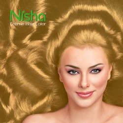 Nisha Creme Hair Color Pack Of 2 Golden Blonde