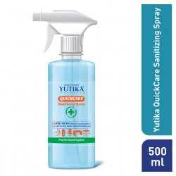 Yutika Naturals Quickcare Sanitizing Spray With 70% Alcohol 500ml