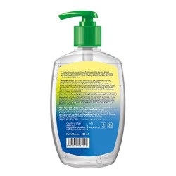 Yutika Naturals Complete Protection 180Ml Lemon Hand Wash Comes With 200Ml Hand Sanitizer Kills Germs Without Water Combo Pack