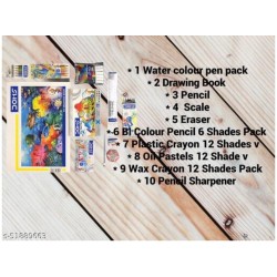 DOMS Gifting Range for Kids Art Strokes Kit, Multicolour