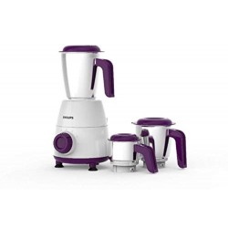 Philips HL7505 500W Mixer Grinder White and Purple