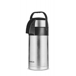 Milton Beverage Plain Dispenser 2500 Ml Flask Stainless Steel Silver