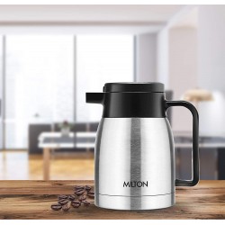 Milton Omega 350 Thermosteel Vacuum Insulated 24 Hours Hot or Cold Carafe 350 ml Silver 100% Leak Proof