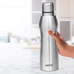 Milton Verve 1000 Thermosteel 24 Hours Hot and Cold Water Bottle 960 ml Silver