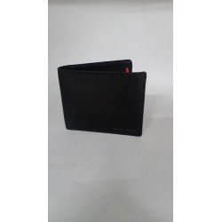 Men Evening/Party Travel Ethnic Casual Trendy Formal BLACK Genuine Leather Wallet - Regular Size  (6 Card Slots)