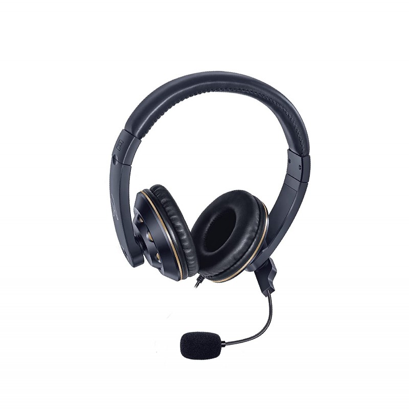 Fingers USB-Tonic H9 Wired Headset with Mic Black