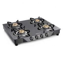 Sunflame Stainless Steel Manual Gas Stove 4 Burners