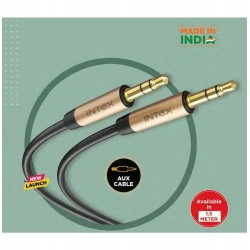 INTEX 1 Meter  Speed 3.5 Stereo Audio Cable