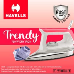 Havells Trendy 750 watt Dry Iron Ruby Red