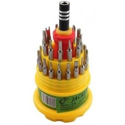 SLCE 31 in 1 Repairing Interchangeable Precise Screwdriver Tool Set Kit with Magnetic Holder