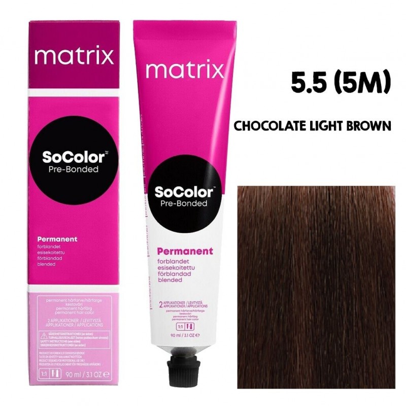 Matrix Socolor 5.5 5m Chocolate Light Brown