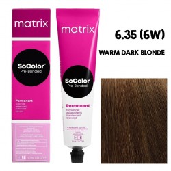 Matrix SOCOLOR 6.35 6W Warm Dark Blonde