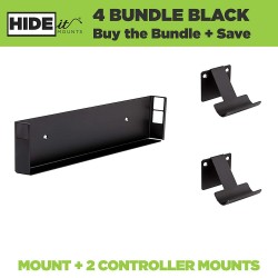 Hideit Ps4 Wall Mount 2 Controller Mount Bundle Made In The Usa