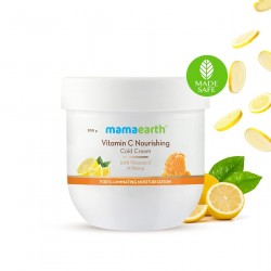 Mamaearth Vitamin C Nourishing Cold Winter Cream for Face & Body with Vitamin C & Honey for Illuminating Moisturization 200g