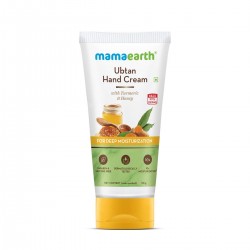 Mamaearth Ubtan Hand Cream with Turmeric and Honey for Deep Moisturization 50 g