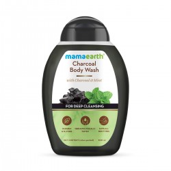 Mamaearth Charcoal Body Wash With Charcoal & Mint for Deep Cleansing Shower Gel For Men 300 ml