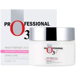 O3+ Skin Care Night Repair  Cream Brightening & Whitening Derma Zone (50g)