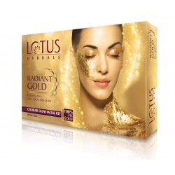 Lotus Herbals Radiant  Gold Cellular glow Facial Kit At NYKAA