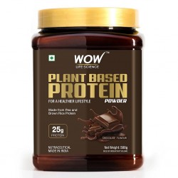 WOW Life Science Plant  Protein Powder Pea & Brown Rice Protein