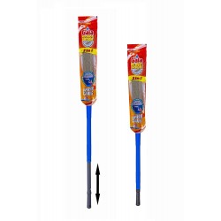 No Dust Broom with Extendable Long Handle broom stick for home floor cleaning and ceiling cleaning Jhadu