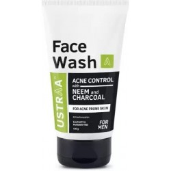 USTRAA Acne Control - With  Neem & Charcoal Face Wash  (100 g)