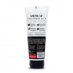 Ustraa Power Face Wash Energize and De-Tan - 200g - Dermatologically Tested, No Silicone, No Mineral Oil