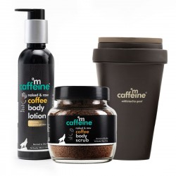 mCaffeine Coffee Deep Body  Cleansing Kit Body Scrub Body Wash