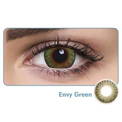 Aquacolor – Daily Disposable Soft Colored Contact Lenses with  UV Protection (10 Lens Pack) – Envy Green