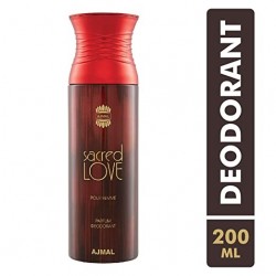 Ajmal  Sacred Love Perfume Deodorant  200mL for Women