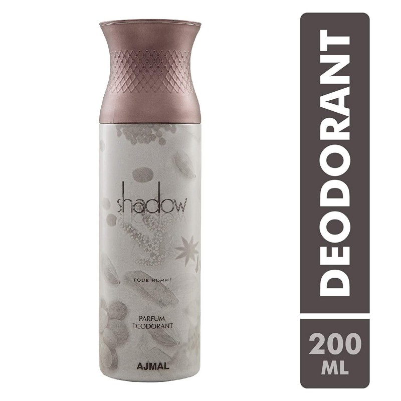 Ajmal   Shadow Perfume Deodorant  200mL  For Men