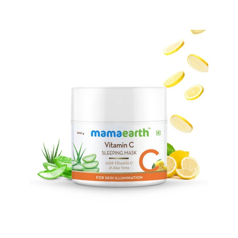 Mamaearth Vitamin C Sleeping  Mask For Sin Illumination (100gm)