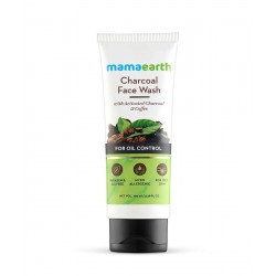 Mamaearth  Charcoal Natural Face Wash for oil control and pollution defence (100mL)