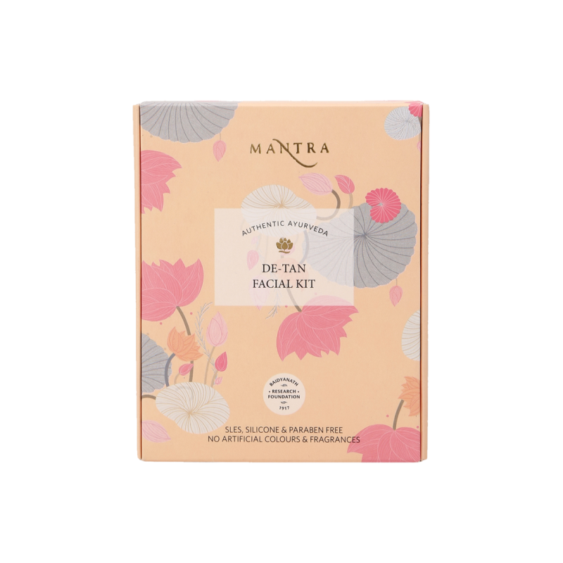 Mantra – Herbal De-Tan  Facial Kit (230mL)