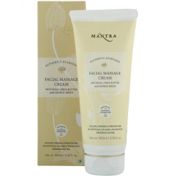 Mantra – Herbal Patchouli Shea Butter And Quince  Seeds Facial Massage Cream (100mL))