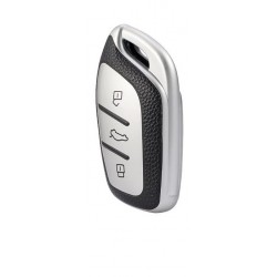 Premium Soft TPU Leather Pattern Key Cover Compatible with MG ZS EV