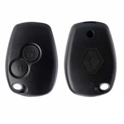 Button Remote Car Shell,Case,Body for Centre Locking,Key Less Entry for Renault Logan,Duster,Verito
