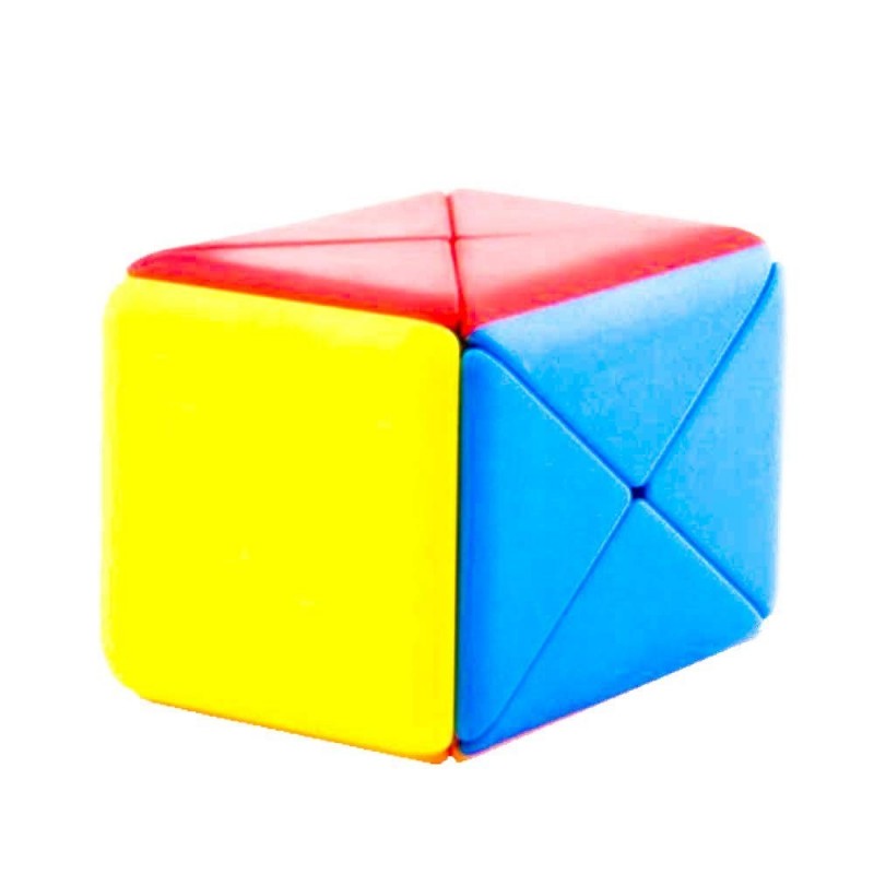 Stickerless Container Cube Puzzle Pack of 1 (Multicolor)