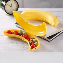 Plastic Banana Case for Kids Man Woman Adult Outdoor Travel Case, Banana Fruit Protector