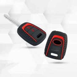 Compatible Silicone Key Cover for Eon, i10 Grand 2 Button Remote Key