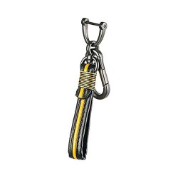 Universal car Key Holder Rope Leather Key Chain Keyring