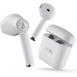 Boat Airdopes 131 With Upto 60 Hours And Asap Charge Bluetooth Headset Ivory White True Wireless