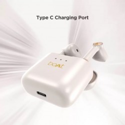 Boat Airdopes 131 With Upto 60 Hours And Asap Charge Bluetooth Headset Crimson Cream True Wireless