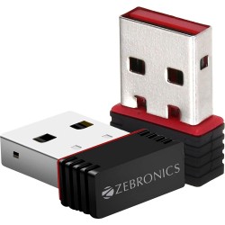 ZEBRONICS ZEB-USB150WF1 WiFi USB Mini Adapter Supports 150 Mbps