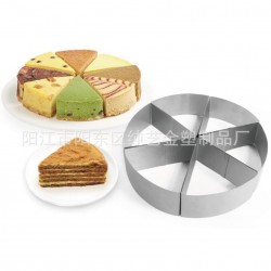 Ryj Stainless steel round cake cutting mold cake slicer kitchen baking tool spot