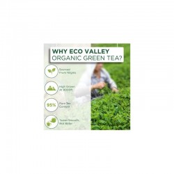 Eco Valley Organic Green Tea Classic Green 30 Tea Bags